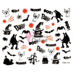 Stickere 3D pentru unghii cod YGA 131 Decor cu Halloween